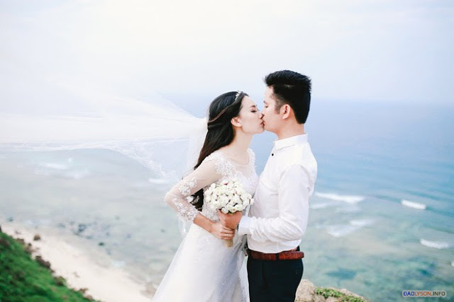 Bộ ảnh cưới lãng mạn của cặp đôi 9X tại đảo Lý Sơn  8