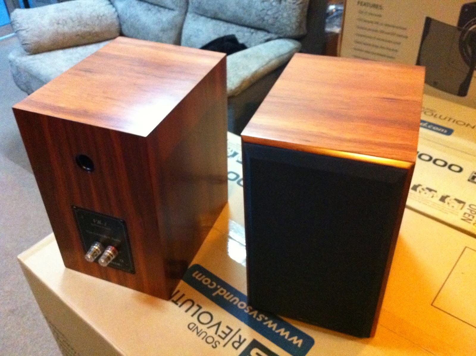 Von Schweikert VR-1 bookshelf speakers (sold)  IMG_5260