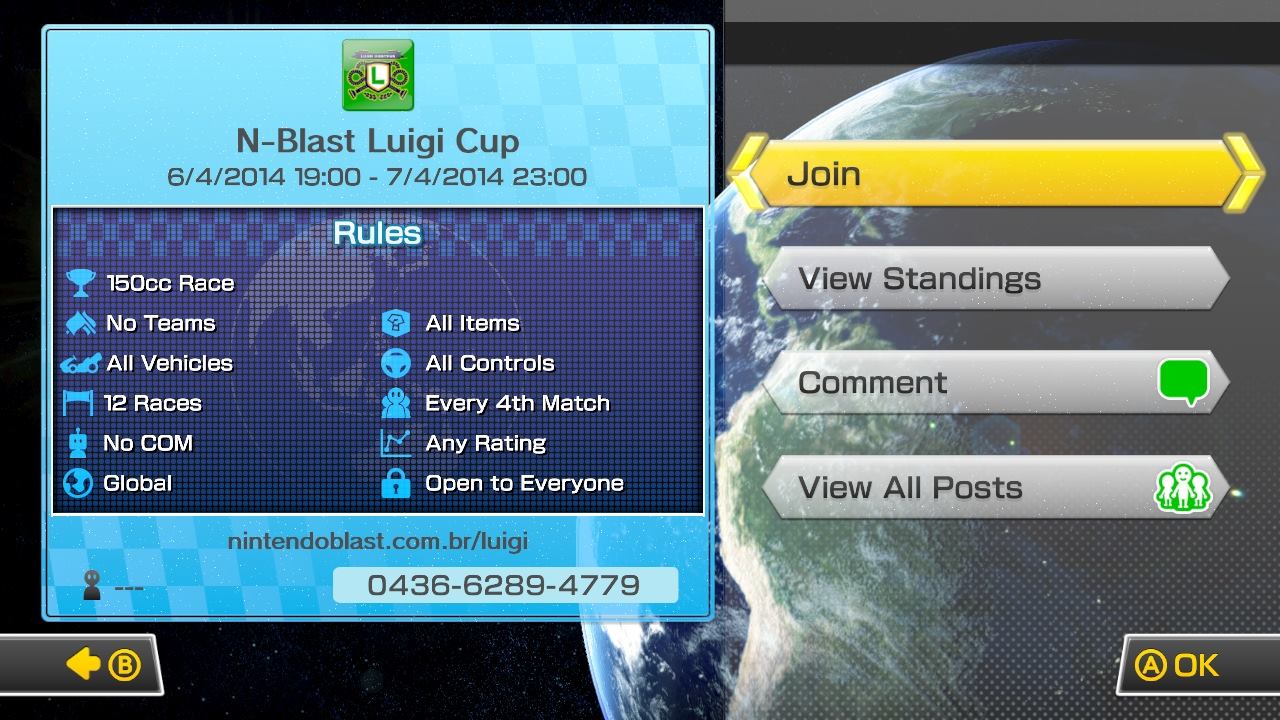 [MK8] Luigi Cup - 04/06 a 04/07 - Premiação para o 1º do Ranking Luigicupscreen