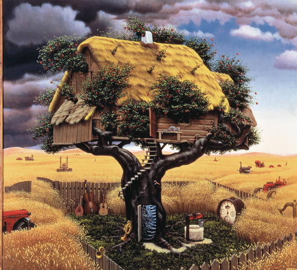  الفــــــــــــــن الســــــــريــالــي Yerkaland-surreal-paintings-of-Jacek-Yerka-13