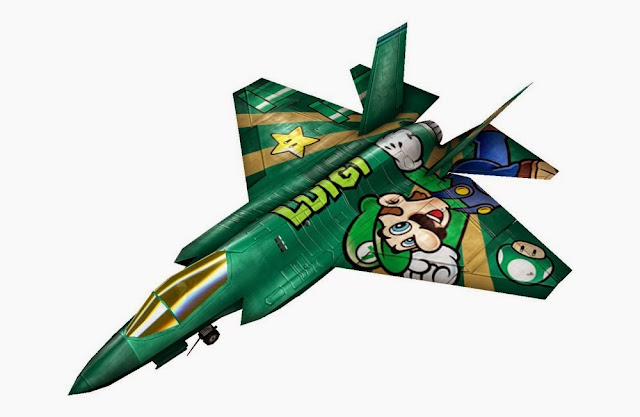 Trailer e imagens de Ace Combat 3D: Cross Rumble (3DS) mostram referências Nintendo e suporte a amiibo Luigi