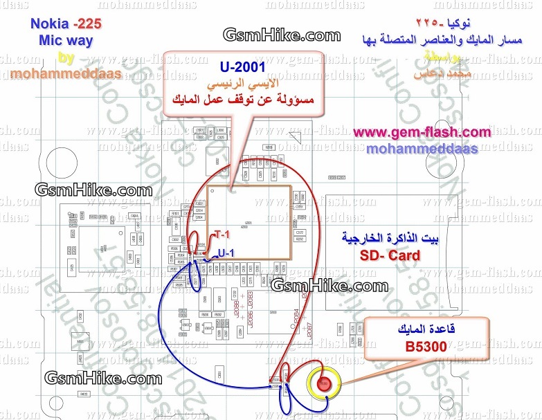 حل مشكلة مايك نوكيا 225 Nokia%2B225%2BFull%2BMic%2BWays%2BMicrophone%2BJumper%2BSolution