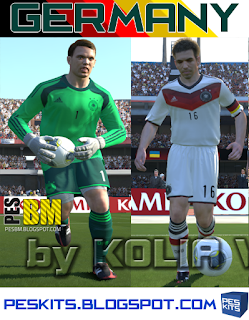 [PES 2014] Kit Alemanha 2014 World Cup Pre-de