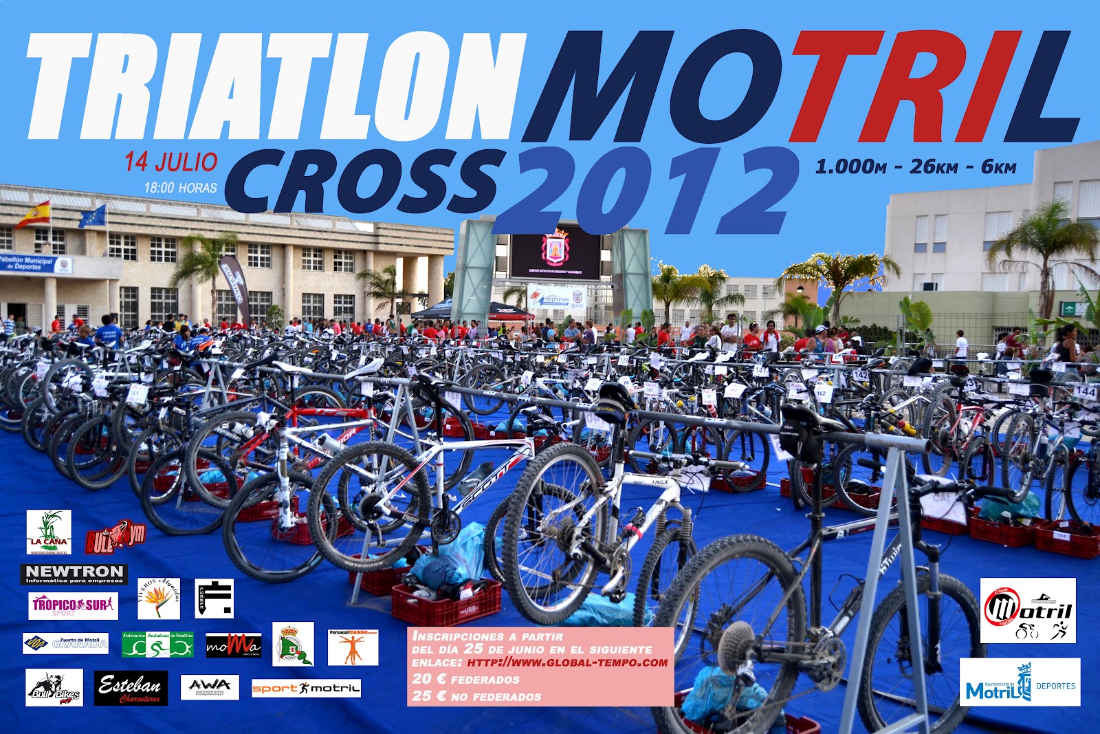 IV TRIATLON CROSS DE MOTRIL - 14 JULIO 2012 Cartel