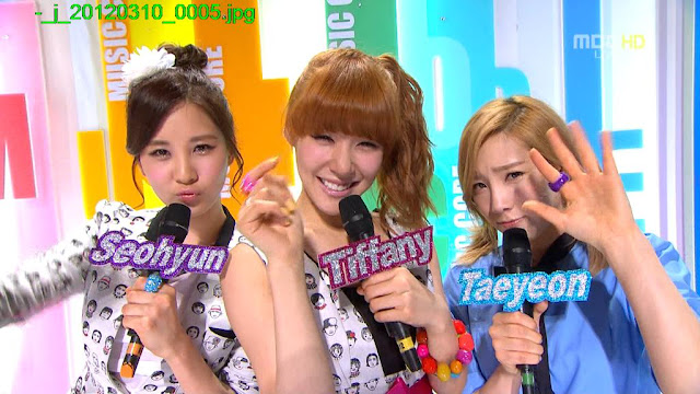 [PICS] Music Core @ TaeYeon, Tiffany, SeoHyun || 10.03.12  -_j_20120310_0006