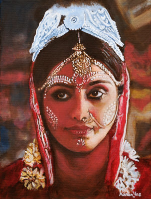 عروسة من كل جنسيات العالم Bengali-bride