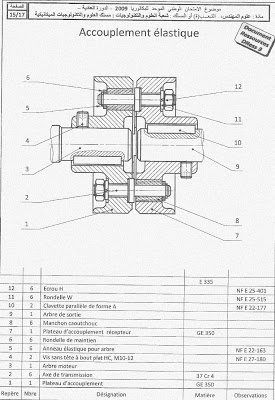 نموذج امتحان البكالوريا في مادة علوم المهندس Science-ingenieure15