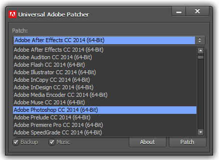 Universal Adobe Patcher v1.1 AdbUnivPTer