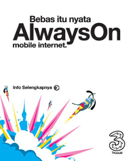 Tips Trik Internet Gratis Three 3 Aon Tanpa Malak Kuota Maret 2013 TriAlwaysOn