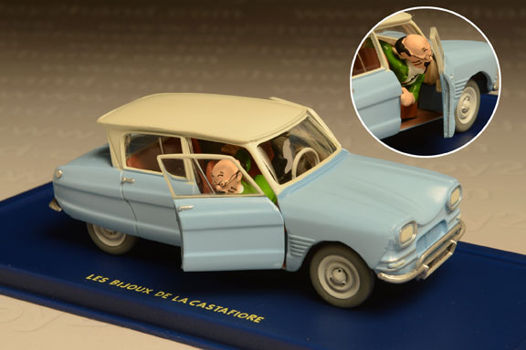 Tintín y sus Citroën . Citroen-EMI6-Tintin-Car-2