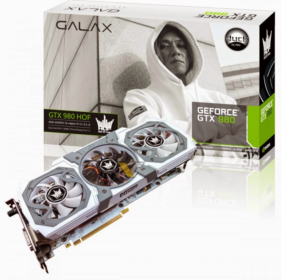 Νέες παραλλαγές της GTX 980 HoF εμφανίζονται από την Galaxy FREEGR