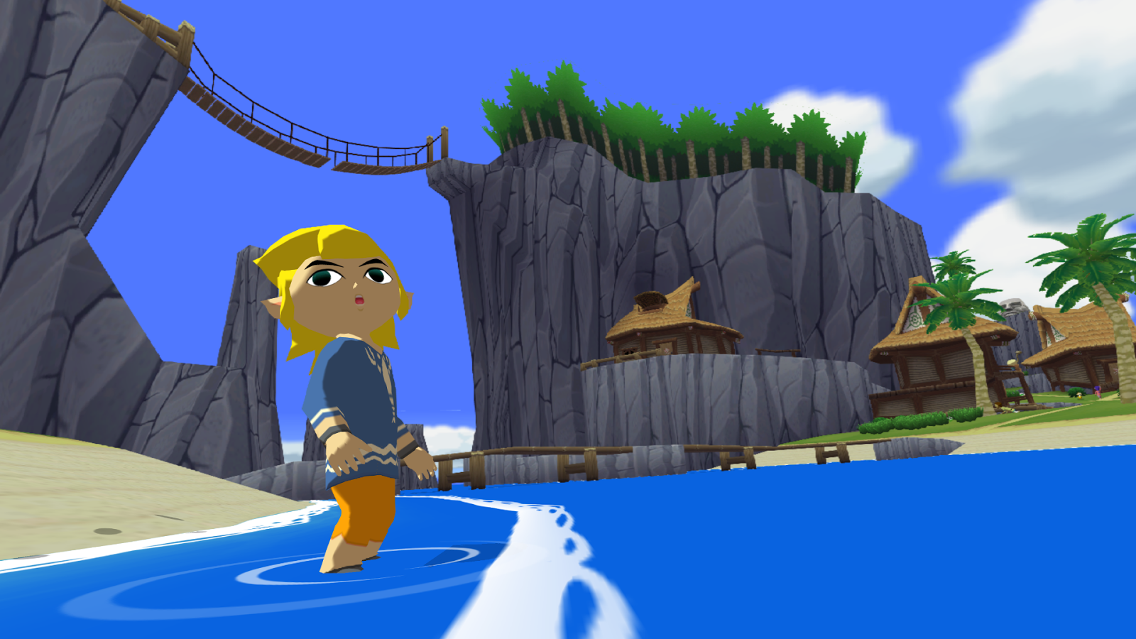 Confira como seria ver toda a beleza de Wind Waker através dos Oculus Rift Wwscreen2