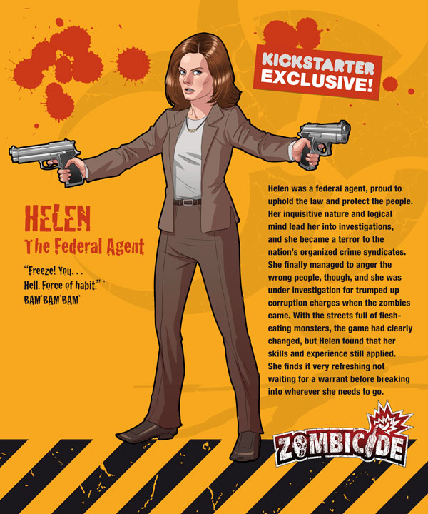 Zombicide personajes HELEN