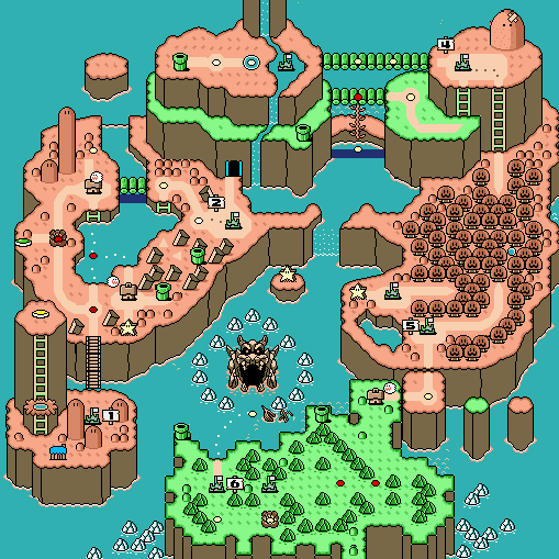 Niveles de Super Mario World. 20090830142112Super_Mario_World_Map