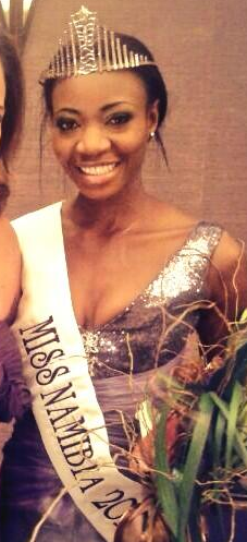 Paulina Malulu won the Miss Namibia 2013 crown Namibia