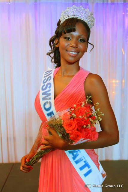 Ketsia Iciena Lioudy won the Miss Haiti 2013 title Haiti1