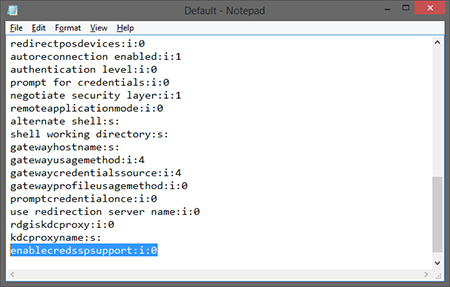 Bypassing Windows Remote Desktop Credentials 7