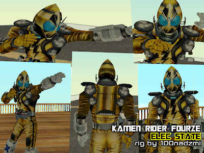 kamen rider fourze v9 Elec