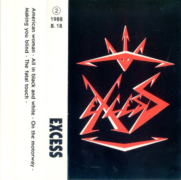 Excess (Fra) - Demo #2 (1988) Front%2B%2528scanned%2Bby%2Bmetalfranc%2529
