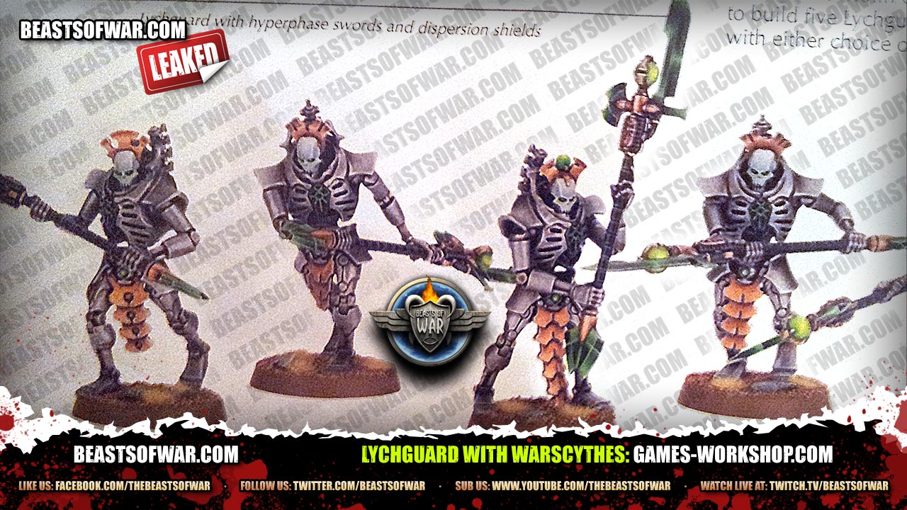 Codex: Necrons Lychguard-With-Warscythes