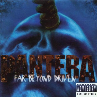 ¿Que tipo de producciones os gustan en los discos?, Discos bien producidos... Pantera-Far_Beyond_Driven-Frontal