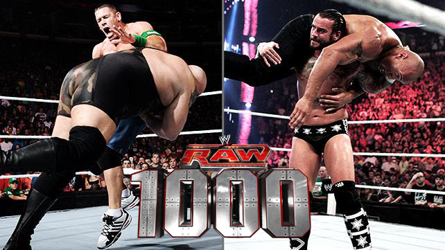  Rating de WWE RAW 1000  Sasdasdasdasdasdas