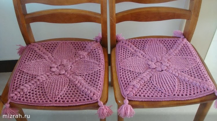  كروشيه / غطاء وسادة مع البترون - Crochet Cushion Cover Almofada_02