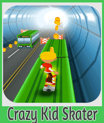 لعبة القفز والجرى  Crazy Kid Skater  للاندرويد Crazy%2BKid%2BSkater