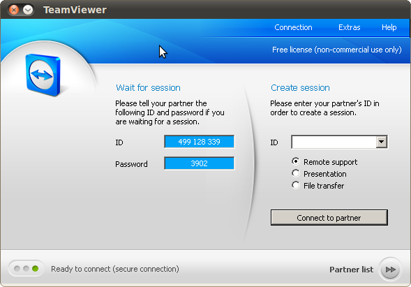 Download do Teamviewer 7  ( TV ) TeamViewer_001