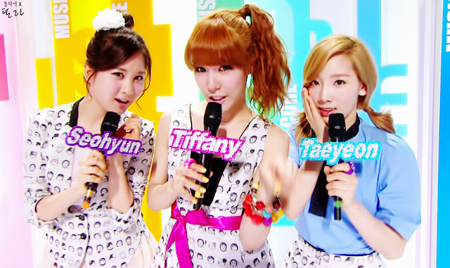 [PICS] Music Core @ TaeYeon, Tiffany, SeoHyun || 10.03.12  32