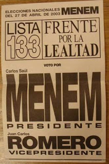 MENEM 2003 - Macri - Melconian - De Narváez S_MLA_v_O_f_129699011_6069