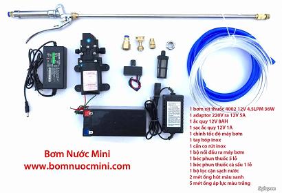 Máy bơm xịt thuốc và phụ kiện trong nông nghiệp 2