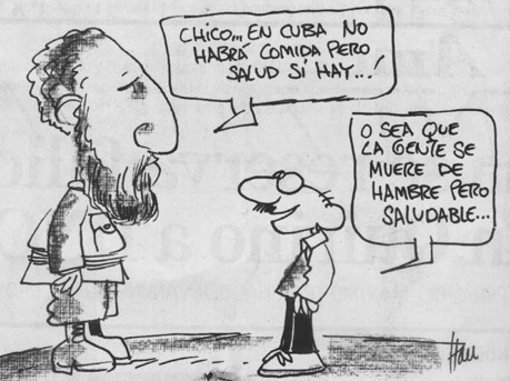 La IMAGEN de Hoy, la de mañana no sé... Fidel_castro_cuba_salud_hambre_pobreza_socialismo_caricatura_humor