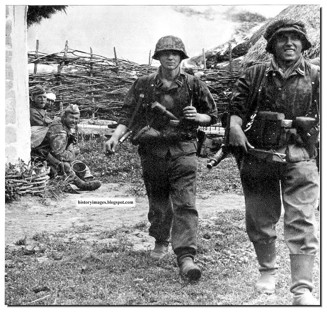 صور نادرة  لفرقة وافين اس اس الالمانية  Waffen-SS-rare-pictures-photo-images-battle-kursk