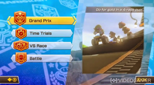 Novo vídeo de jogabilidade de Mario Kart 8 revela mais menus do jogo, e como desbloquear três pilotos Mk8-3