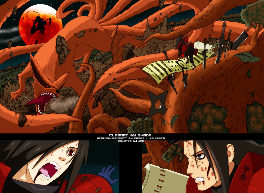 Madara/tobi Curiosidades, Frases y Imagenes... Madara_vs_Hashirama_by_JManuelC