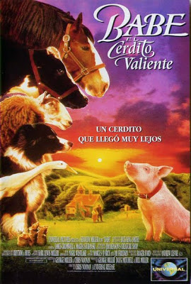 Babe: El Cerdito Valiente 1 (1995) Dvdrip Latino Babe-el-cerdito-valiente