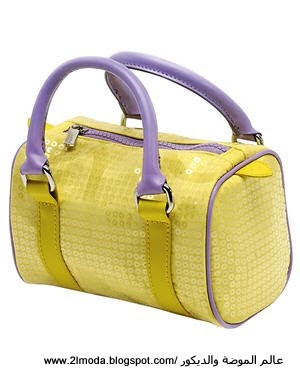 ازياء مانجو ♥_♥ Sac-jaune-benetton-385791