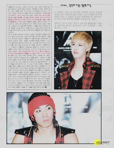 [SCANS] MBLAQ @ Junior Magazine (Revista coreana) [Edición de Octubre] 6