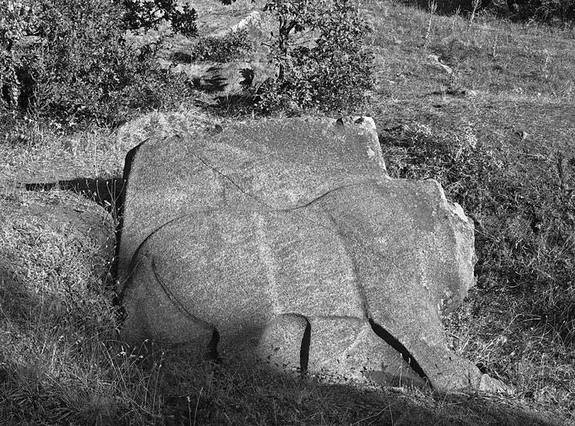 Deux sculpture de lions grandeur nature découvertes en Turquie Statue_lion_turquie2