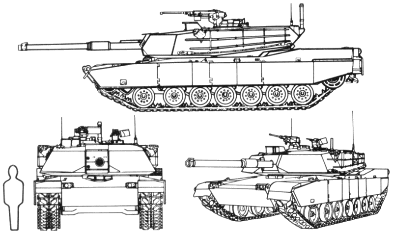 كل شئ عن الدبابة المصرية Abrams  M1