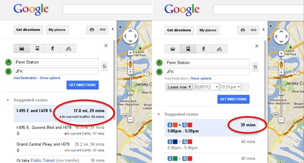 Google Maps aggiunge il Traffico in Tempo Reale  Google-Maps-traffico