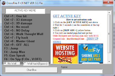 Cheat Cross Fire F-CF Modz 3.7 18-04-2011 18 April 2011 Mi
