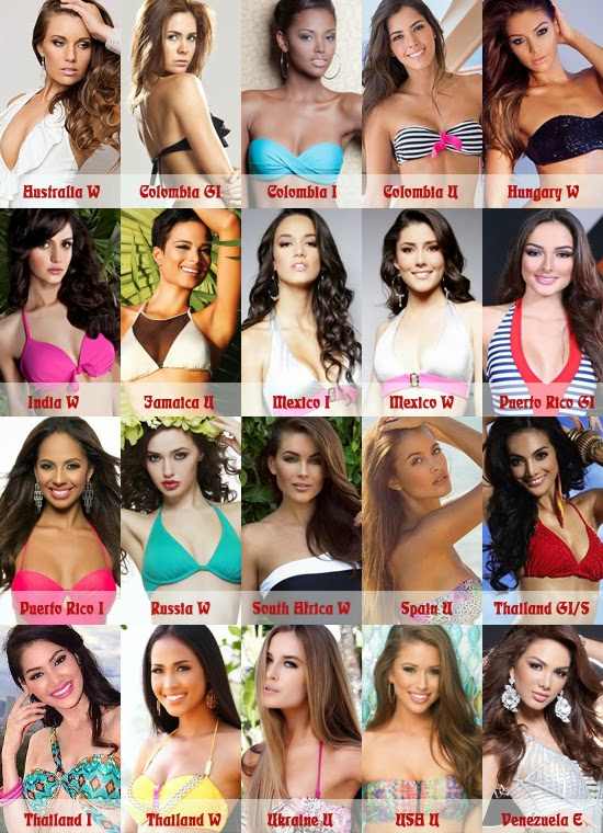 HTB QUEEN 2014 (MW Rolene Strauss win) Top20