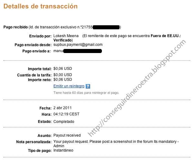 SupBux [2º Pago recibido] [instantáneo] [adjunto comprobante] Supbuxcomprobantepago20110402