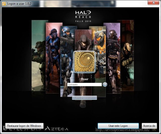 Skin Pack de Halo para Windows 7 tema muy bueno 34