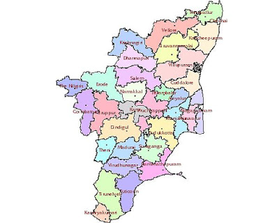 தகவல் துளி !  TN_Districts_Map