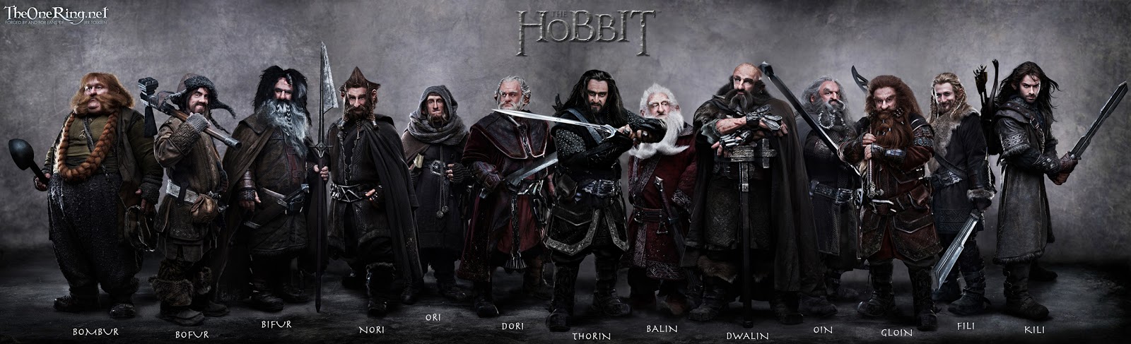 The Hobbit. DwarvesFinal