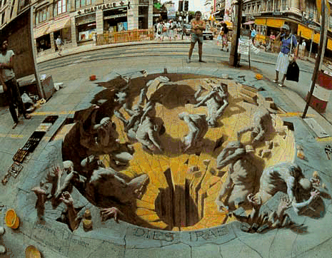 El impresionante arte urbano tridimensional de Julian Beever ATT00233