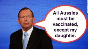 Australia: everybody must get vaccinated, except the Prime Minister’s daughters Tony-abbott-300x168